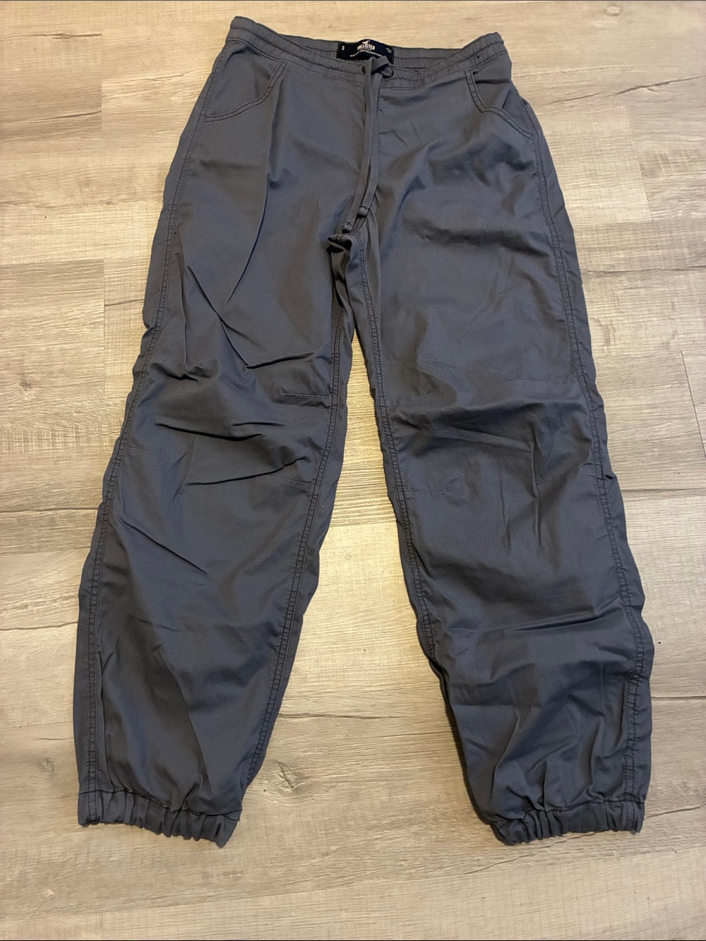 Hollister Women’s  Dark Gray Jogger Pants - Casual Elastic Cuff